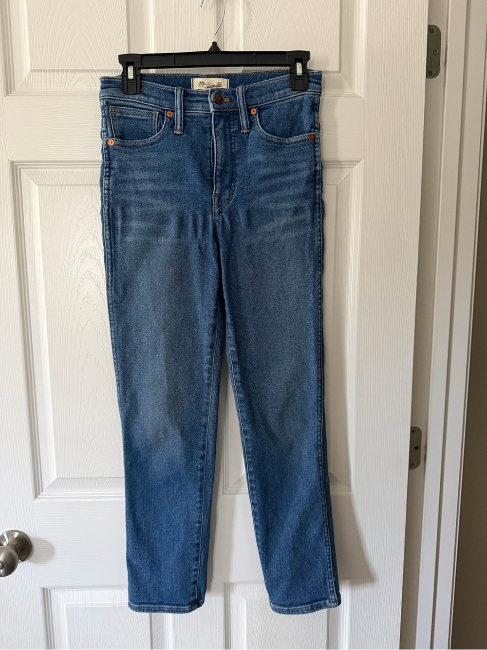 Madewell Stovepipe Denim Jeans